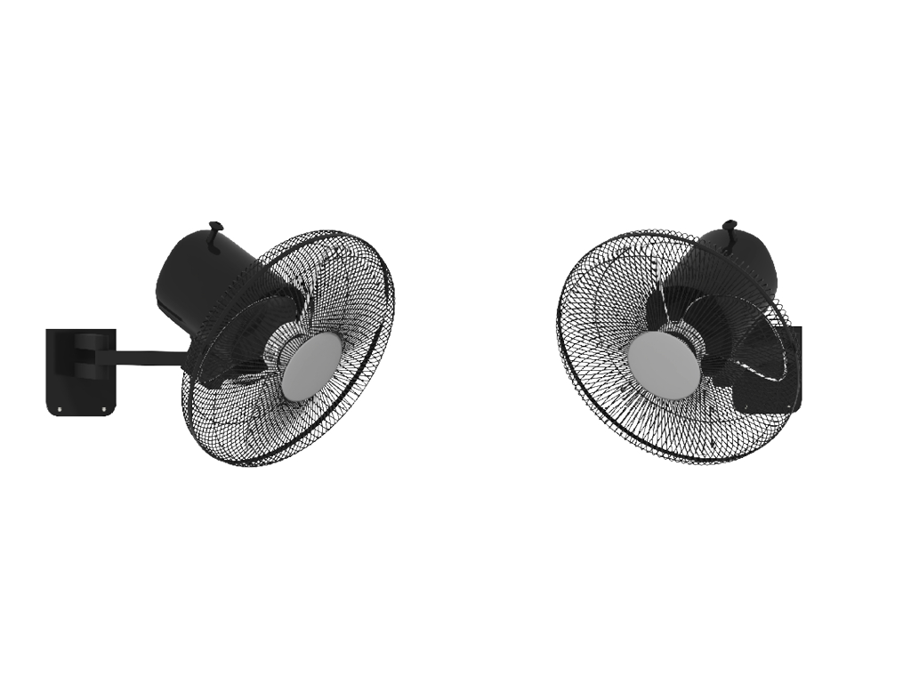 Havo to'siqi (ventilyatorlar ikki tomondan)